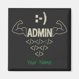 Imã Administrador Admin IT Sysadmin Computer Scientist