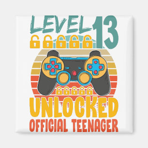 Imã Adolescente Oficial Aniversário de 13 anos Nível 1