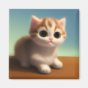 Imã Adorable Kitten