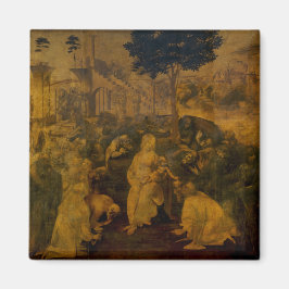 Imã Adoração do Magi por Leonardo da Vinci