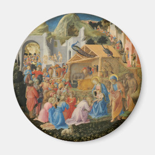 Imã Adoração dos Magos por Fra Angelico e Filippo 