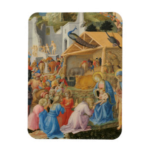 Ímã Adoração dos Magos por Fra Angelico e Filippo 