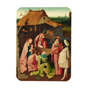 Ímã Adoração dos Magos por Hieronymus Bosch
