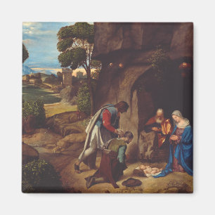 Imã Adoração dos Pastores por Giorgione