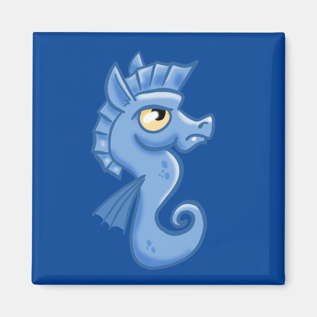 Imã Adorável cavalo de animação. (Frente)