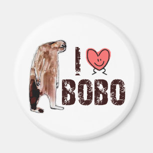 Imã Adorável! EU AMO <3 BOBO design - Encontrando Pé G