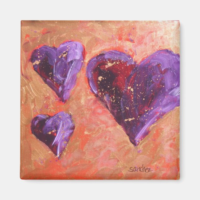 Imã Adorei-me com íman três vezes (Frente)