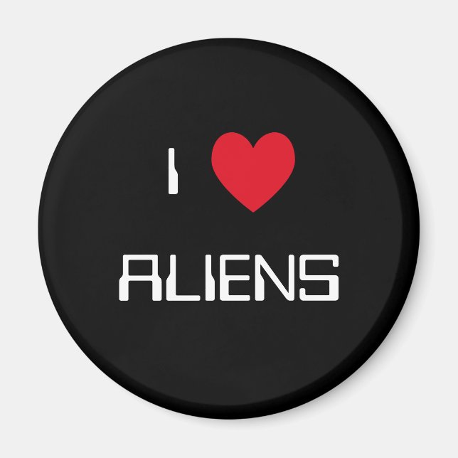 Imã Adoro Aliens (Frente)