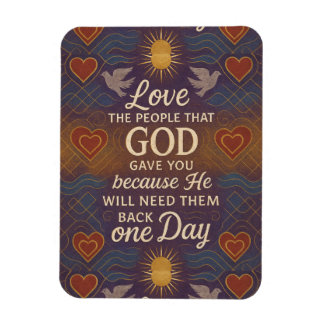 Ímã Adoro as pessoas que Deus te deu