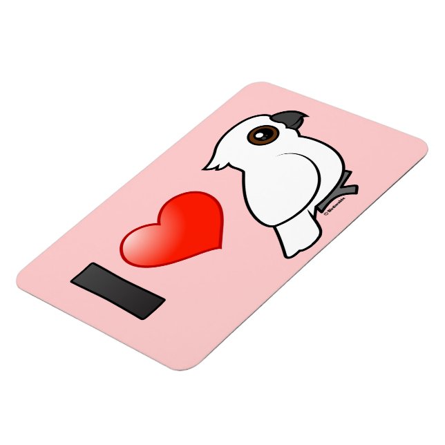 Ímã Adoro Cockatoas Guarda-chuvas (Left Side)