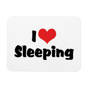 Ímã Adoro Dormir, Dormir