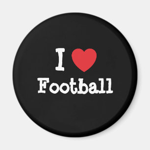 Imã Adoro futebol personalizado personalizado