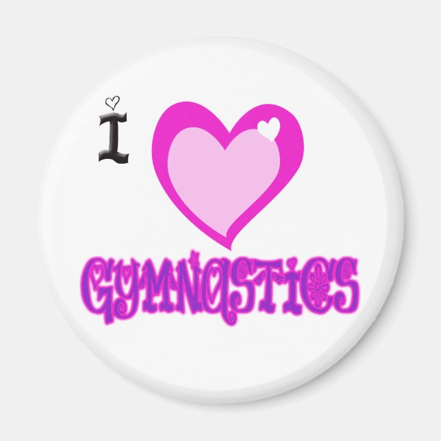 Imã Adoro GYMNASTICS (Frente)