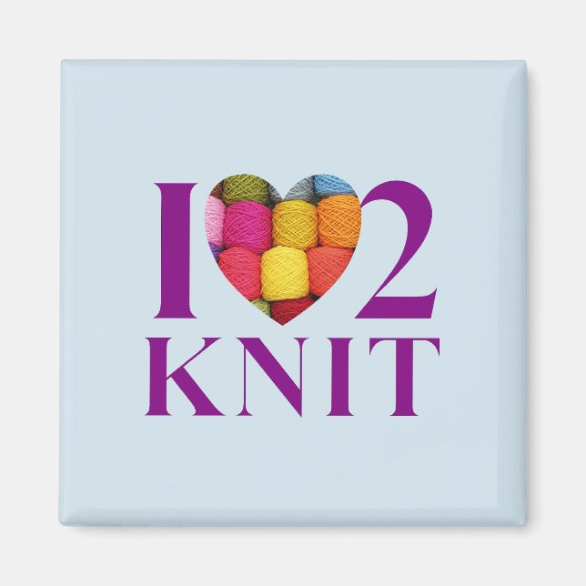 Imã Adoro Knit - Magnet (Frente)
