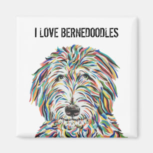 Imã Adoro o Magnet Bernedoodles