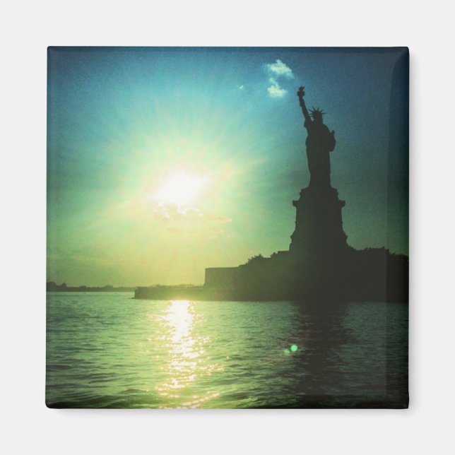 Imã Adoro o Magnet de Nova Iorque (Frente)