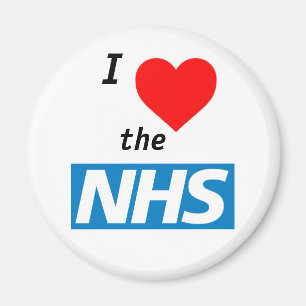 Imã Adoro o Magnet NHS para geladeiras e freezers