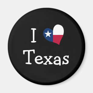Imã Adoro o Texas Magnet