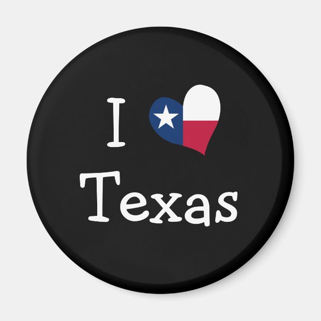Imã Adoro o Texas Magnet (Frente)