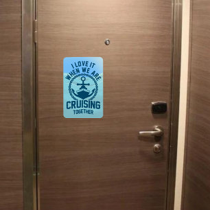 Ímã Adoro quando estamos cruzando juntos.