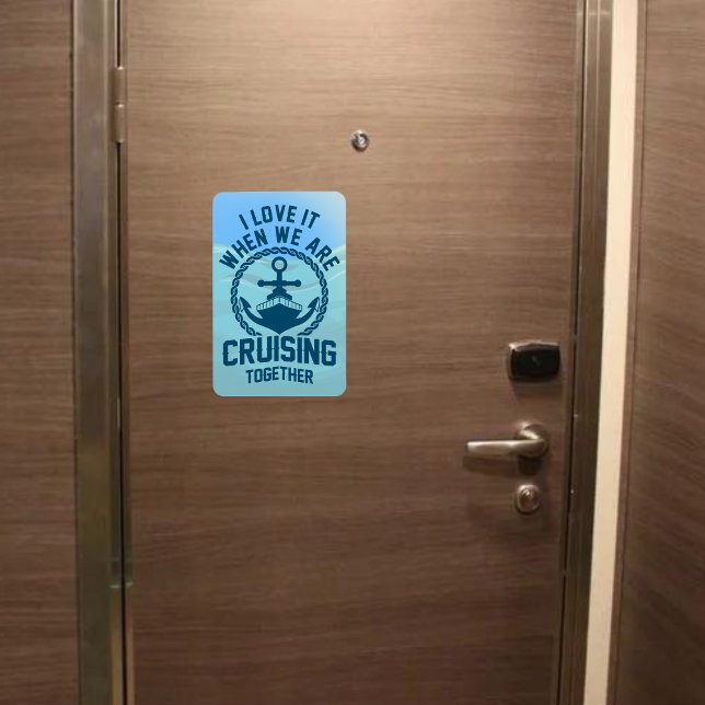 Ímã Adoro quando estamos cruzando juntos. (Criador carregado)