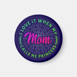 Imã Adoro Quando Minha Mãe Me Chama Princesa-95105