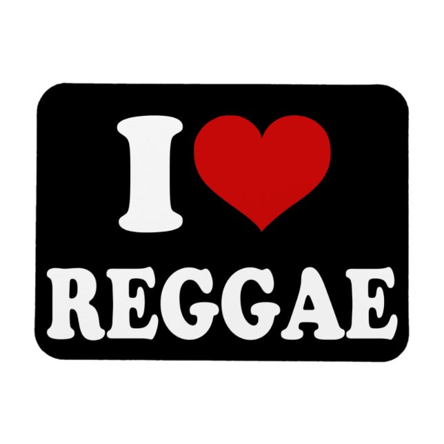 Ímã Adoro Reggae (Horizontal)