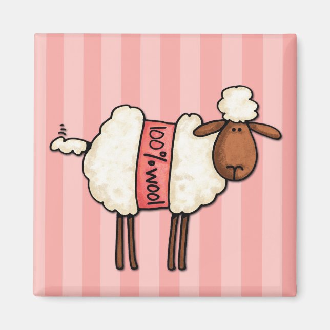 Imã adoro tricô (Frente)