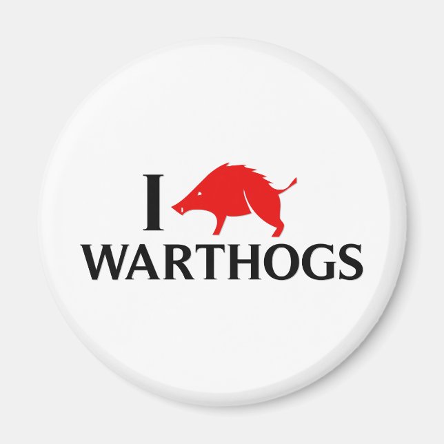 Imã Adoro Warthogs (Frente)