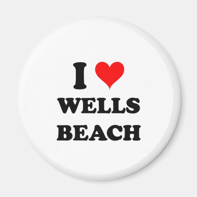 Imã Adoro Wells Beach Maine (Frente)