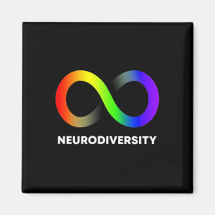 Imã Adotar Neurodiversity Autism Adhd Asd Infinity Ra