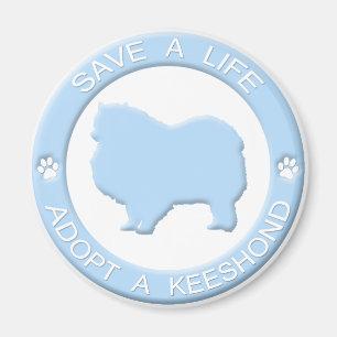 Imã Adote um ímã do Keeshond