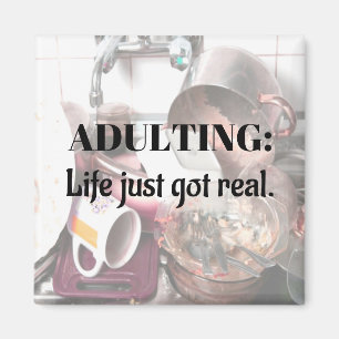 Imã ADULTANDO: A vida acabou de ganhar ímã