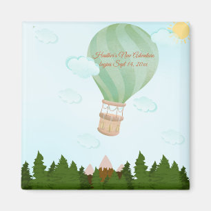 Imã Adventure Aguarda Balão de Ar Quente