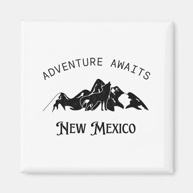 Imã Adventure Awaits Vacation Travel New Mexico  (Frente)