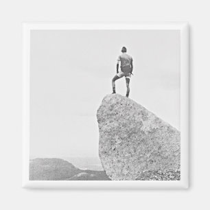 Imã Adventure Viagem PHOTO Black White Explore diversã