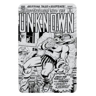 Ímã 'Adventures into the Unknown' Lite Grey Magnet