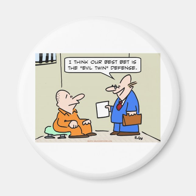 Imã advogado de defesa mau twin (Frente)