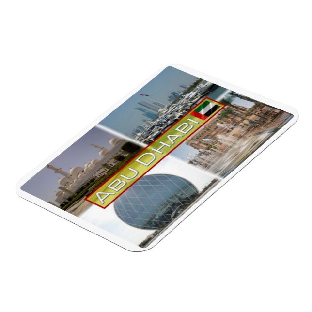 Ímã AE Emirados Árabes Unidos - Abu Dhabi - (Left Side)