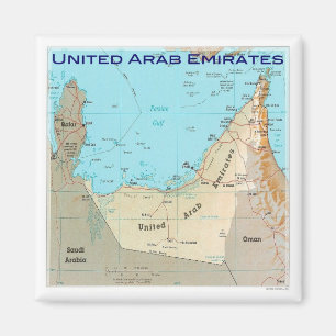 Imã AE # Emirados Árabes Unidos - mapa