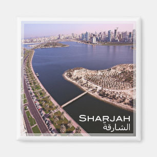 Imã AE # Emirados Árabes Unidos - Sharjah - Panorama
