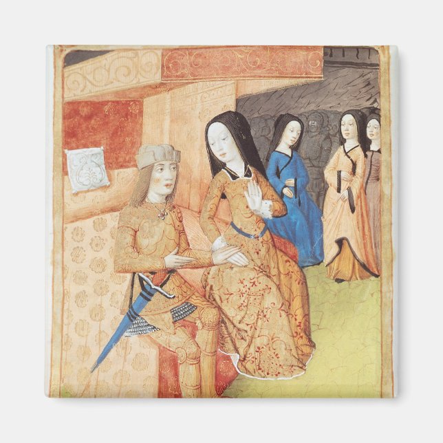 Imã Aeneas e Dido, da obra de Virgil (Frente)