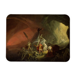 Ímã Aeneas e o Sibyl, c.1800 (óleo em canvas)