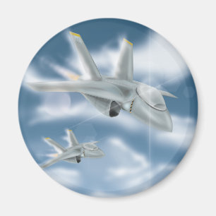 Imã Aeronave a jato militar
