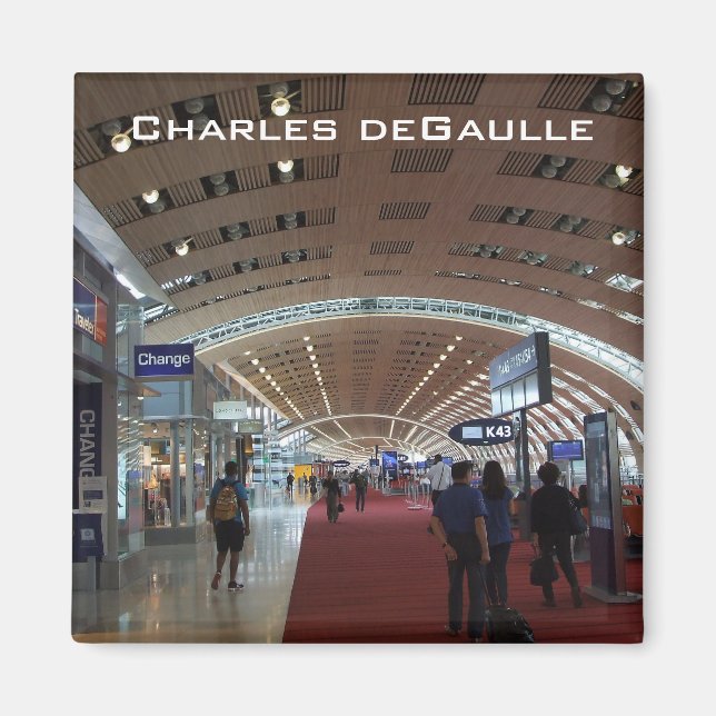 Imã Aeroporto Internacional Charles de Gaulle (Frente)