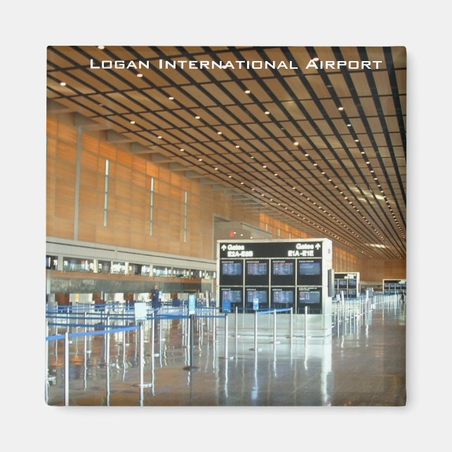 Imã Aeroporto Internacional de Logan (Frente)