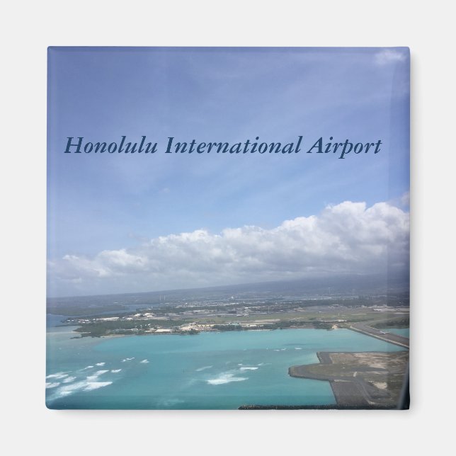 Imã Aeroporto Internacional HNL Honolulu (Frente)