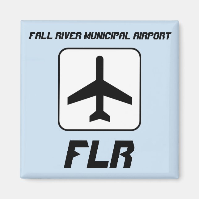 Imã Aeroporto Municipal de Fall River (Frente)