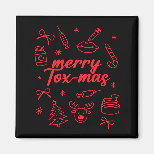Imã Aesthetic Nurse Injector Botox Er Xmas Merry Tox-m (Frente)