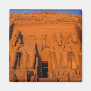 Imã AF, Egito, Abu Simbel. Fachada ao pôr do sol, Gran